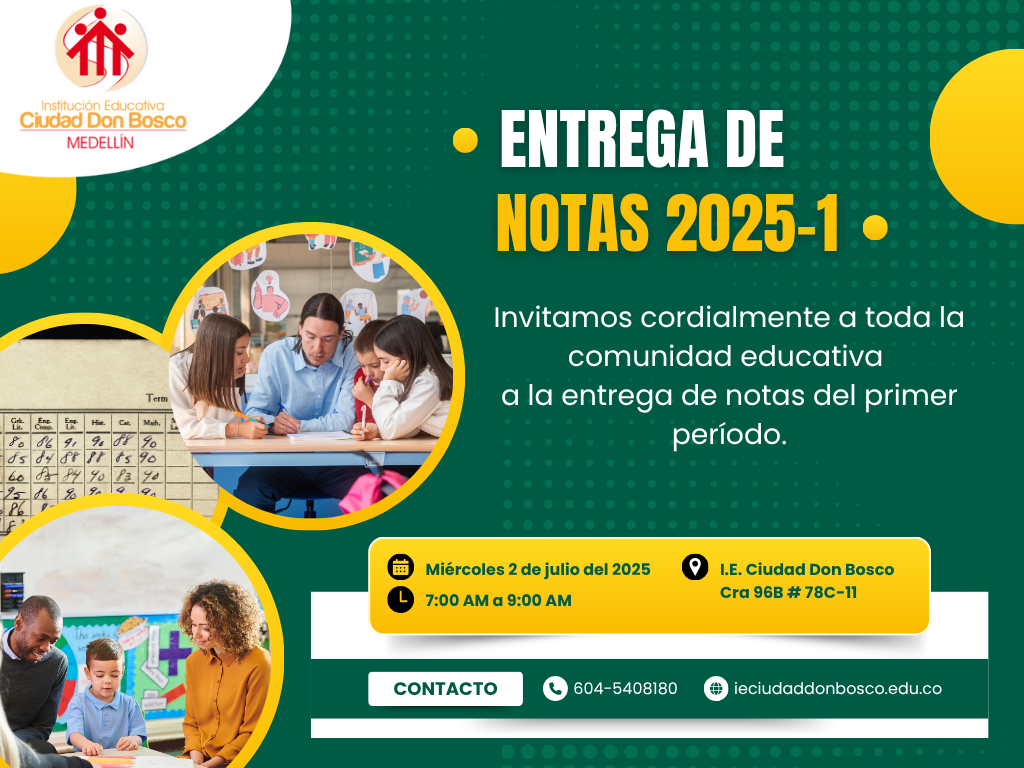 Entrega de Notas 2025-1